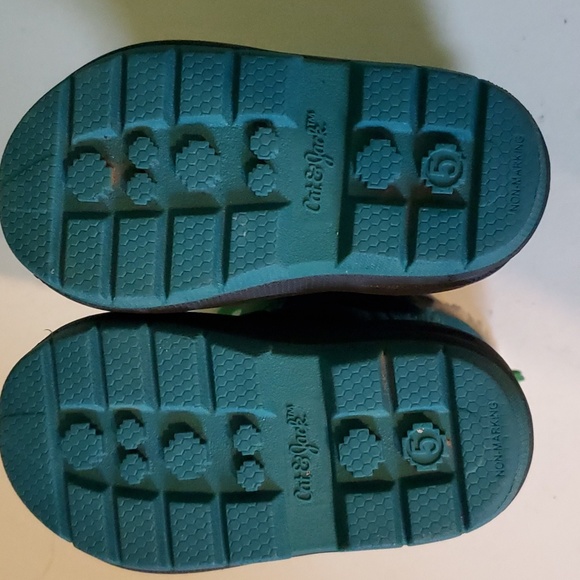 New Cat & Jack little boy's 5 dinosaur boots - Picture 8 of 8